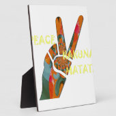 Hakuna Matata Peace Fotoplaat (Zijkant)