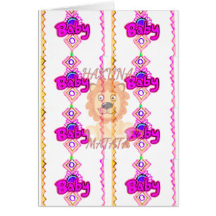 Hakuna Matata: Prachtig Baby Lion Design Motief