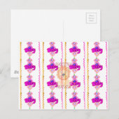 Hakuna Matata: Prachtig Baby Lion Design Motief Briefkaart (Voorkant / Achterkant)