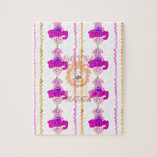 Hakuna Matata: Prachtig Baby Lion Design Motief Legpuzzel