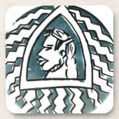 Hakuna Matata prachtig uniek uitzonderlijk Bier Onderzetter (Voorkant)