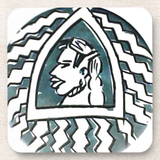 Hakuna Matata prachtig uniek uitzonderlijk Bier Onderzetter (Voorkant)