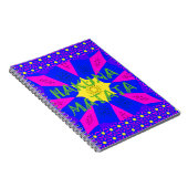 Hakuna Matata prachtige verbluffende designkleuren Notitieboek (Rechterzijde)