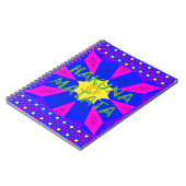 Hakuna Matata prachtige verbluffende designkleuren Notitieboek (Linkerzijde)