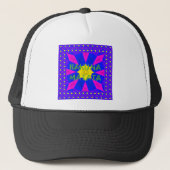 Hakuna Matata prachtige verbluffende designkleuren Trucker Pet (Voorkant)
