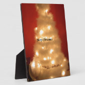 Hakuna Matata Prettig Kerstmis wit Fotoplaat (Zijkant)