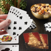 Hakuna Matata Prettig Kerstmis wit Pokerkaarten (Insitu)