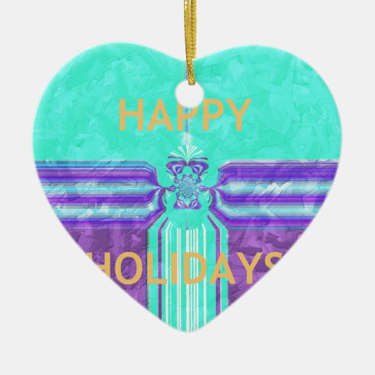 Hakuna Matata Prettige feestdagen Keramisch Ornament (Voorkant)