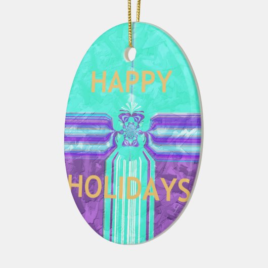 Hakuna Matata Prettige feestdagen Keramisch Ornament (Links)