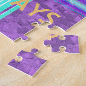 Hakuna Matata Prettige feestdagen Legpuzzel (Zijkant)