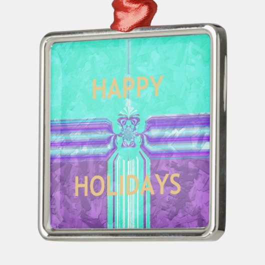 Hakuna Matata Prettige feestdagen Metalen Ornament (Links)