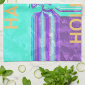 Hakuna Matata Prettige feestdagen Theedoek (Gevouwen)