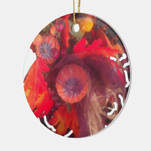 Hakuna Matata Pumkin special Gift Fruit Basket.png Keramisch Ornament (Links)