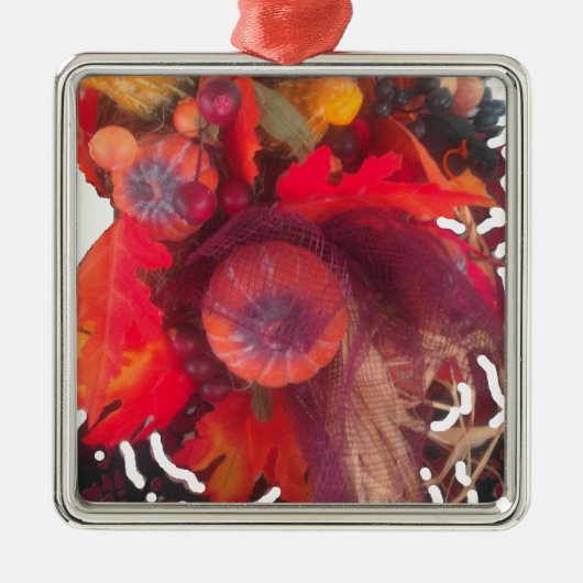 Hakuna Matata Pumkin special Gift Fruit Basket.png Metalen Ornament (Voorkant)