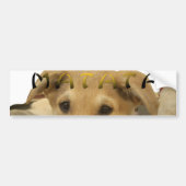 "Hakuna Matata Pup" - Zorgenvrije Puppy Liefde Bumpersticker (Voorkant)