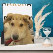 "Hakuna Matata Pup" - Zorgenvrije Puppy Liefde Fotoplaat (Zijkant)