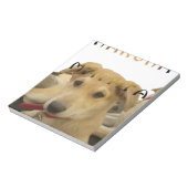 "Hakuna Matata Pup" - Zorgenvrije Puppy Liefde Notitieblok (Linkerzijde)