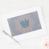 Hakuna matata rechthoekige sticker (Envelop)