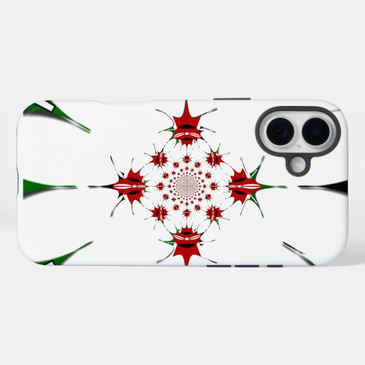 HAKUNA MATATA RED GREEN Case-Mate iPhone CASE (Achterkant (horizontaal))