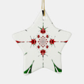 HAKUNA MATATA RED GREEN KERAMISCH ORNAMENT (Rechts)