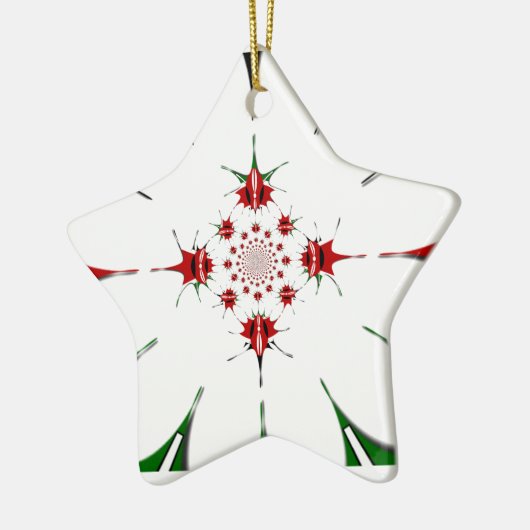 HAKUNA MATATA RED GREEN KERAMISCH ORNAMENT (Links)