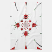 HAKUNA MATATA RED GREEN THEEDOEK (Verticaal)