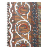 Hakuna Matata retro Customize Product Notitieboek (Voorkant)