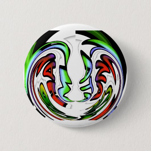 Hakuna Matata Ronde Button 5,7 Cm (Voorkant)