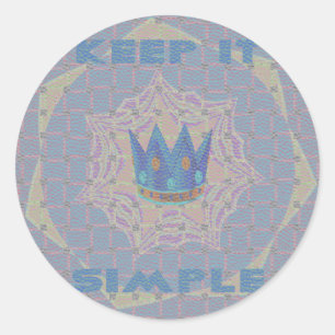 Hakuna matata ronde sticker