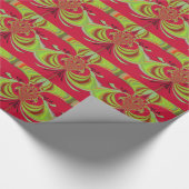 Hakuna Matata rood geel ontwerp Cadeaupapier (Hoek)