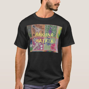 Hakuna Matata schattig kunstwerk.png T-shirt