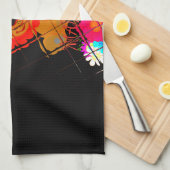 Hakuna Matata, schattig ontwerp van de baby leeuw Theedoek (Quarter Fold)