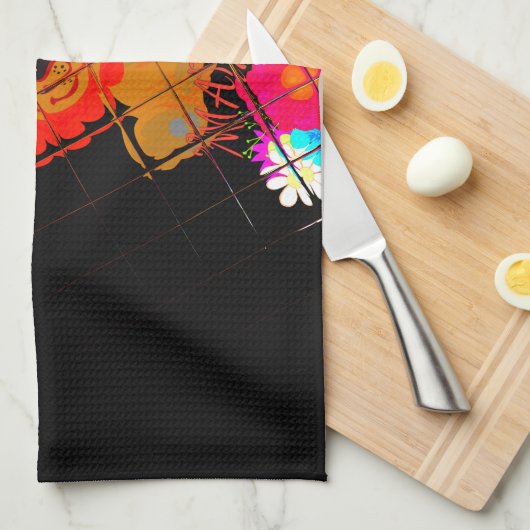 Hakuna Matata, schattig ontwerp van de baby leeuw Theedoek (Quarter Fold)