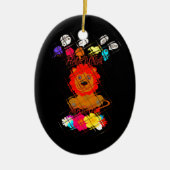 Hakuna Matata schattige baby Keramisch Ornament (Voorkant)