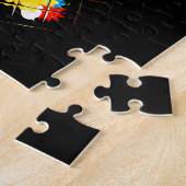 Hakuna Matata schattige baby Legpuzzel (Zijkant)