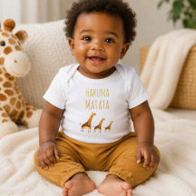 Hakuna Matata Schattige Giraffen