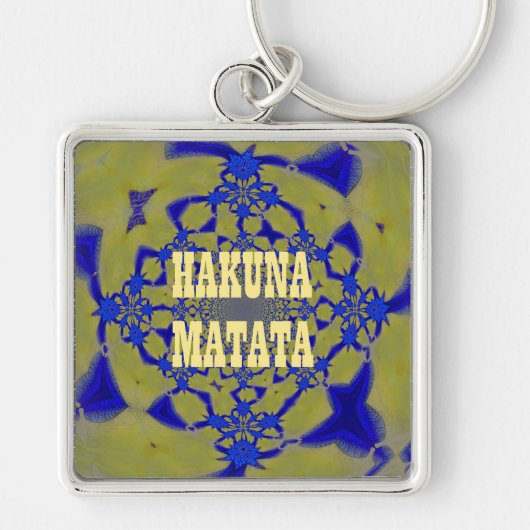 Hakuna Matata Sleutelhanger (Voorkant)