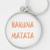 Hakuna Matata Sleutelhanger (Voorkant)