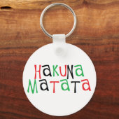 Hakuna matata sleutelhanger (Voorkant)