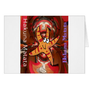 Hakuna Matata Starfish Design