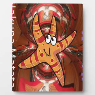 Hakuna Matata Starfish Design Fotoplaat