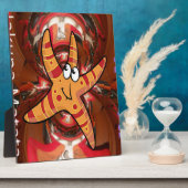 Hakuna Matata Starfish Design Fotoplaat (Zijkant)