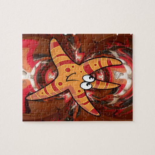 Hakuna Matata Starfish Design Legpuzzel (Horizontaal)