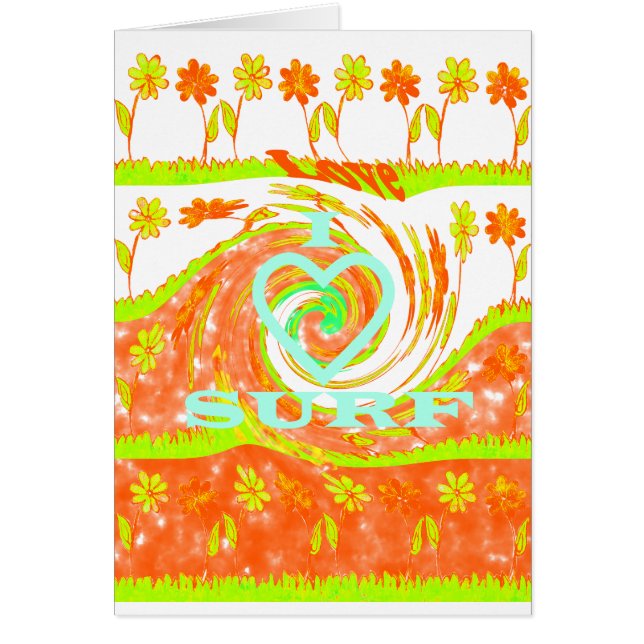 Hakuna Matata Summer Baby Kinder ik hou van surfen (Voorkant)