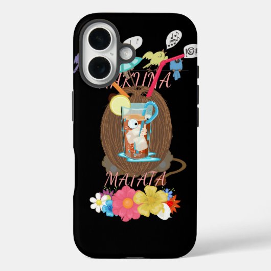 Hakuna Matata Summer Time Band Case-Mate iPhone Case (Achterkant)
