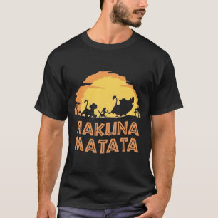Hakuna Matata Sunset Silhouette T-shirt