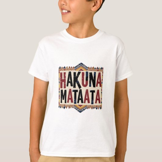Hakuna Matata T-shirt (Voorkant)