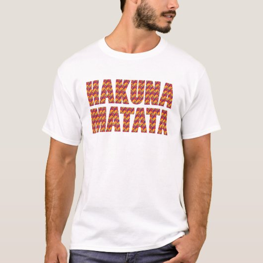 Hakuna Matata T-shirt (Voorkant)