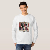 Hakuna Matata T-shirt (Voorkant volledig)