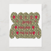 Hakuna Matata Talk Money Art Print Design Briefkaart (Voorkant)